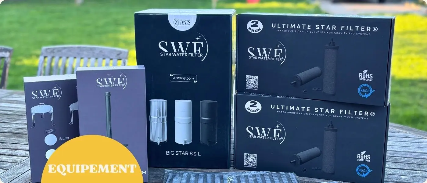 Autonomie en eau : Notre crash-test du Star Water Filter® en famille