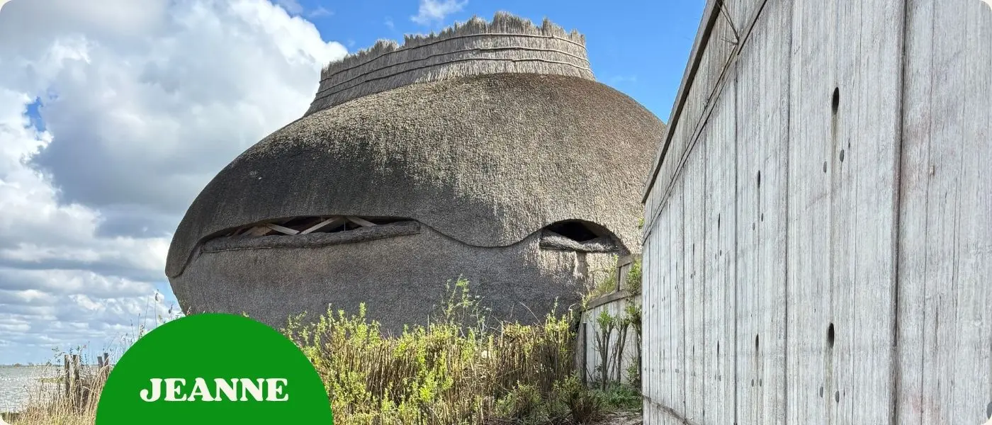 Zoom sur le Vogelobservatorium TIJ : l&rsquo;œuf géant de Stellendam