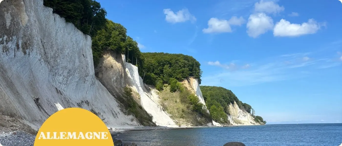 Les géants de craie blanche : notre randonnée magique dans le parc national de Jasmund