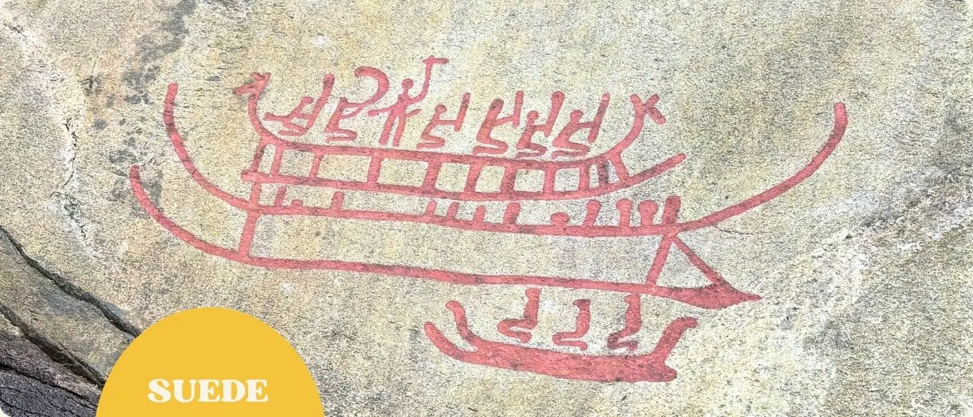 gravures rupestres de Tanum en Suède