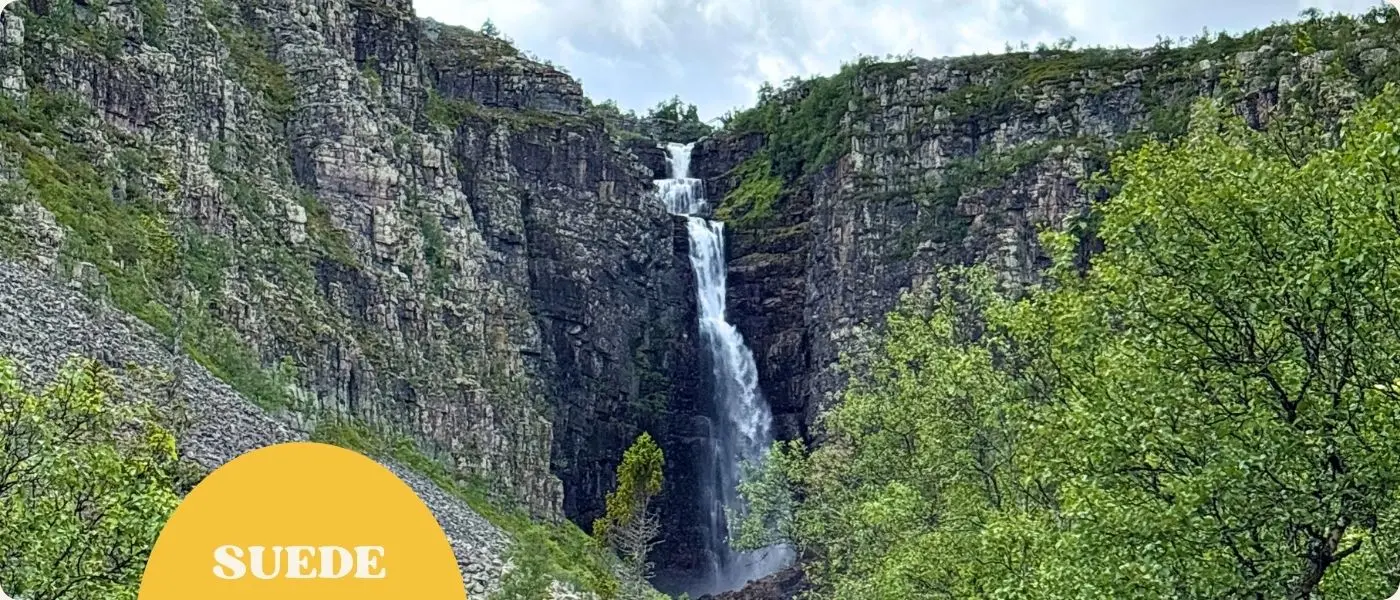 randonnée dans le parc national fulufjället en suède
