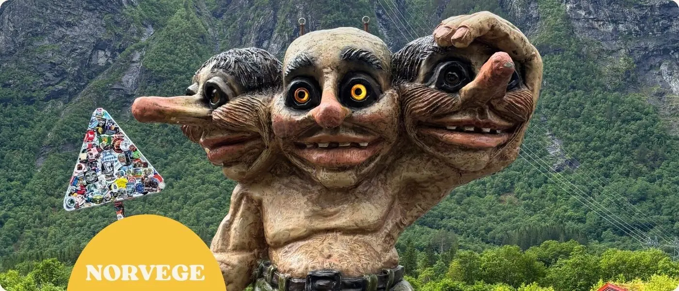mythique route de trollstiegen avec ses onze virages en lacets en norvège
