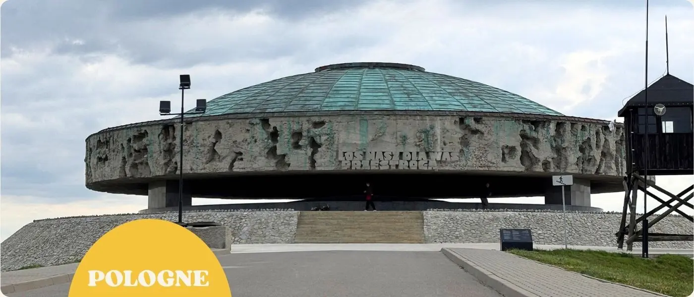 Camp de Majdanek à Lublin en Pologne